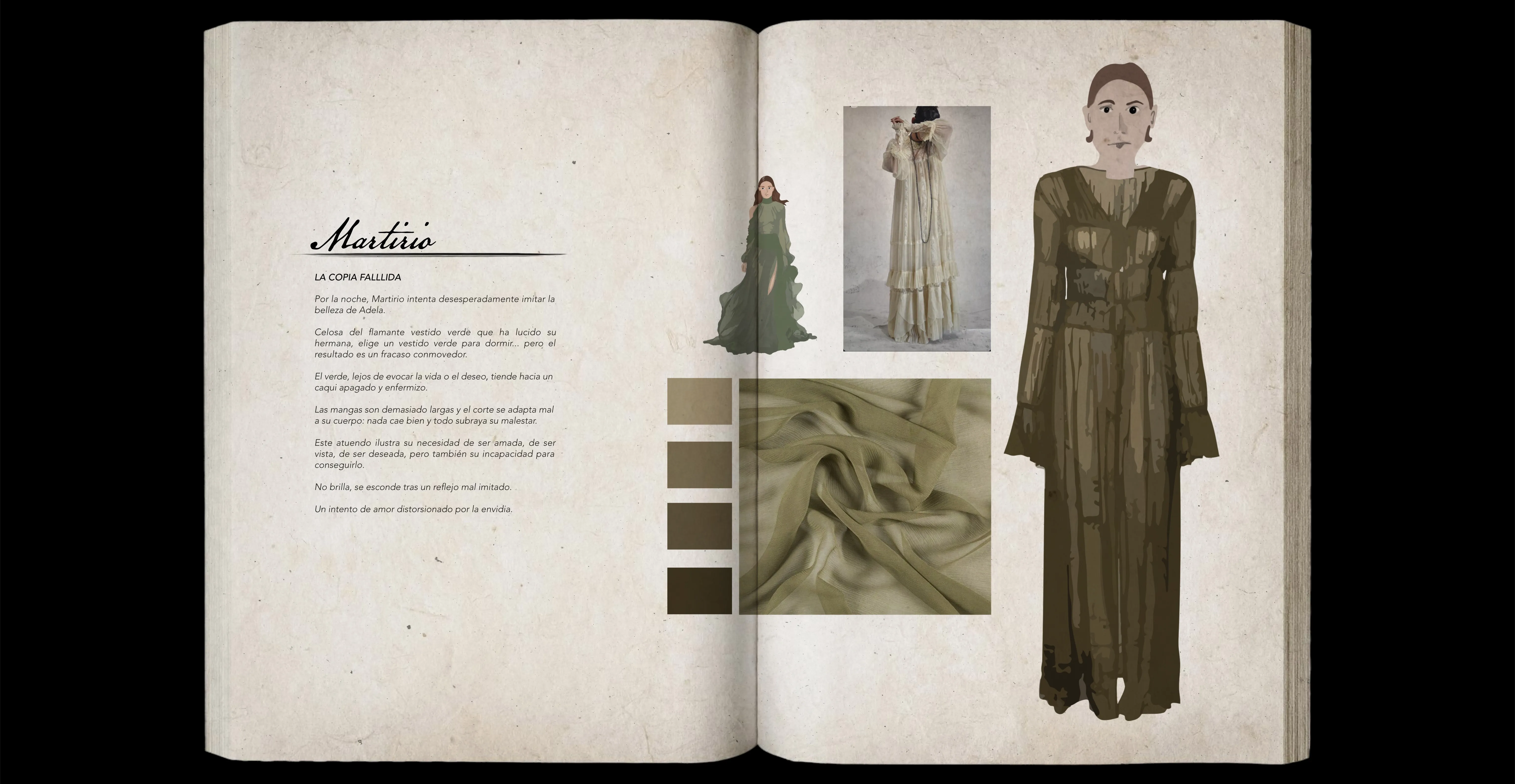 La Casa de Bernarda Alba — Costume Design 13