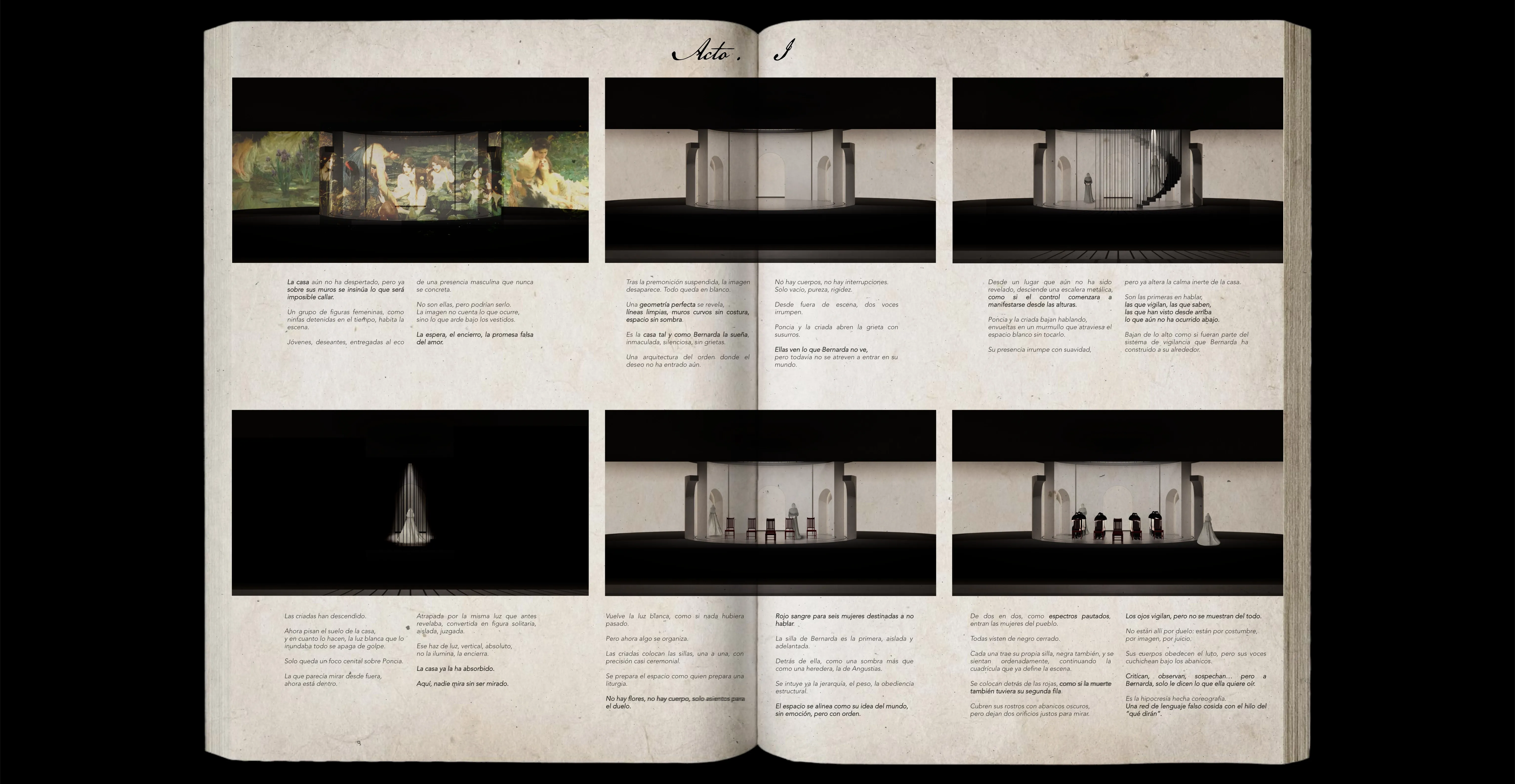 La Casa de Bernarda Alba — Storyboard 1