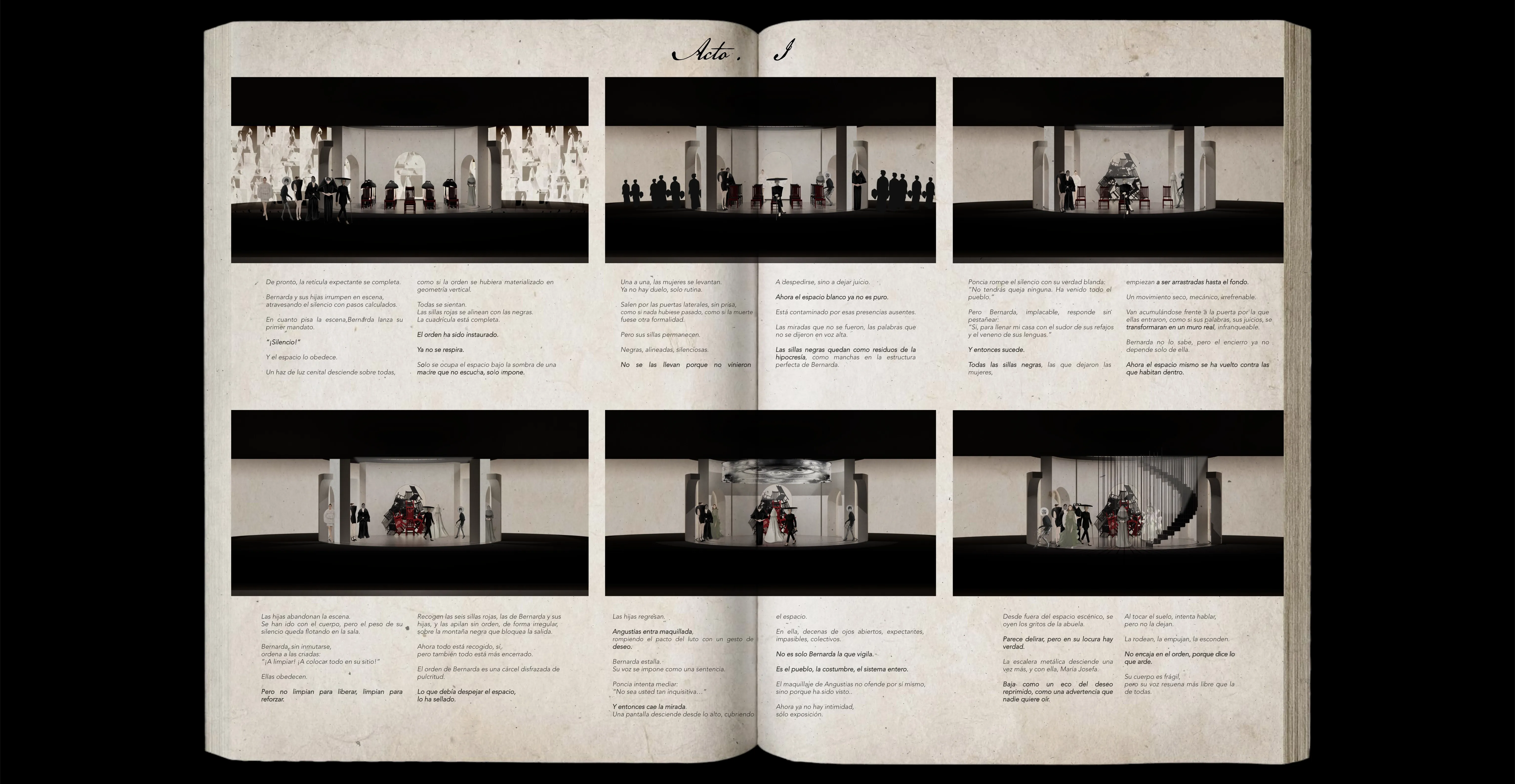 La Casa de Bernarda Alba — Storyboard 2