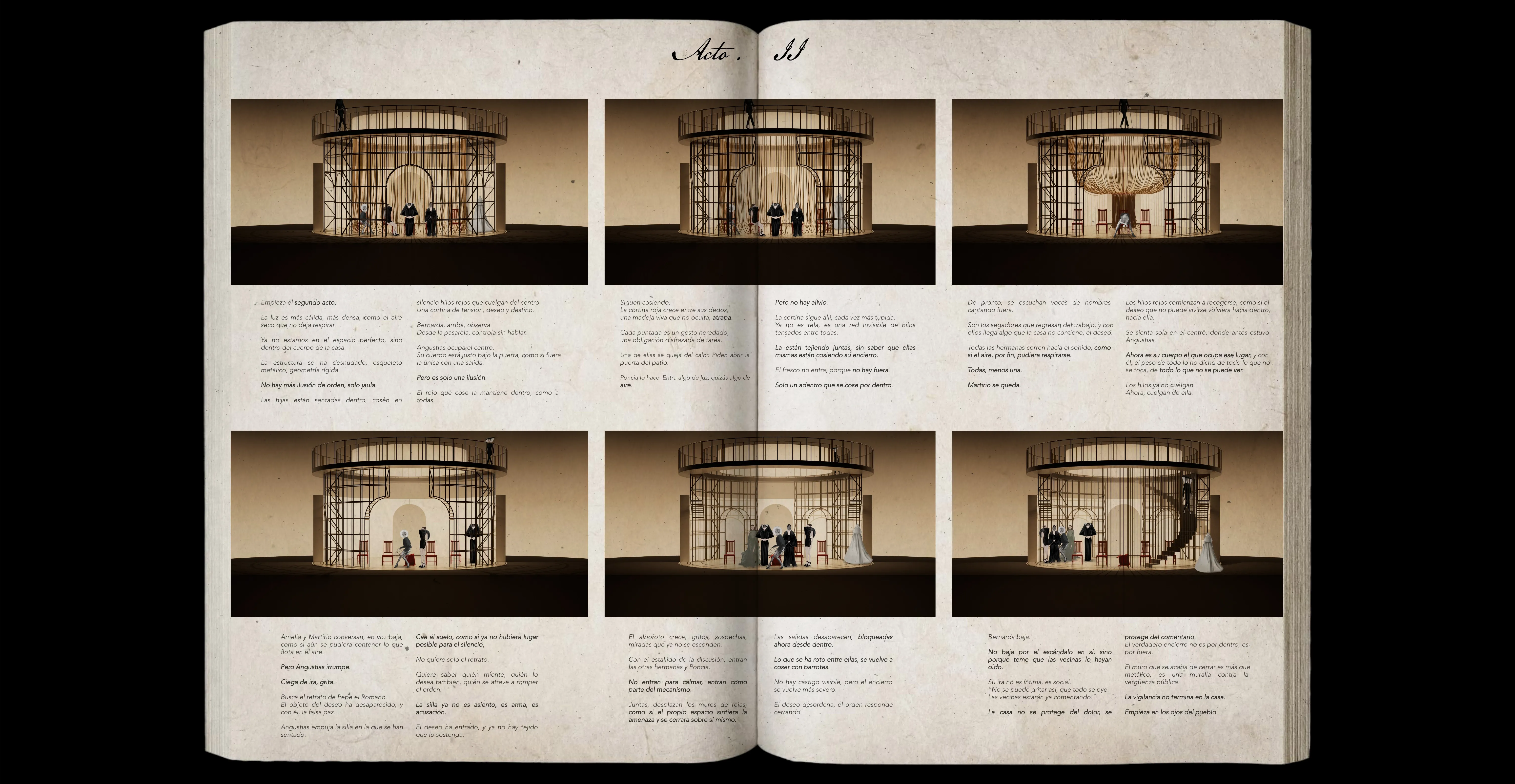 La Casa de Bernarda Alba — Storyboard 4