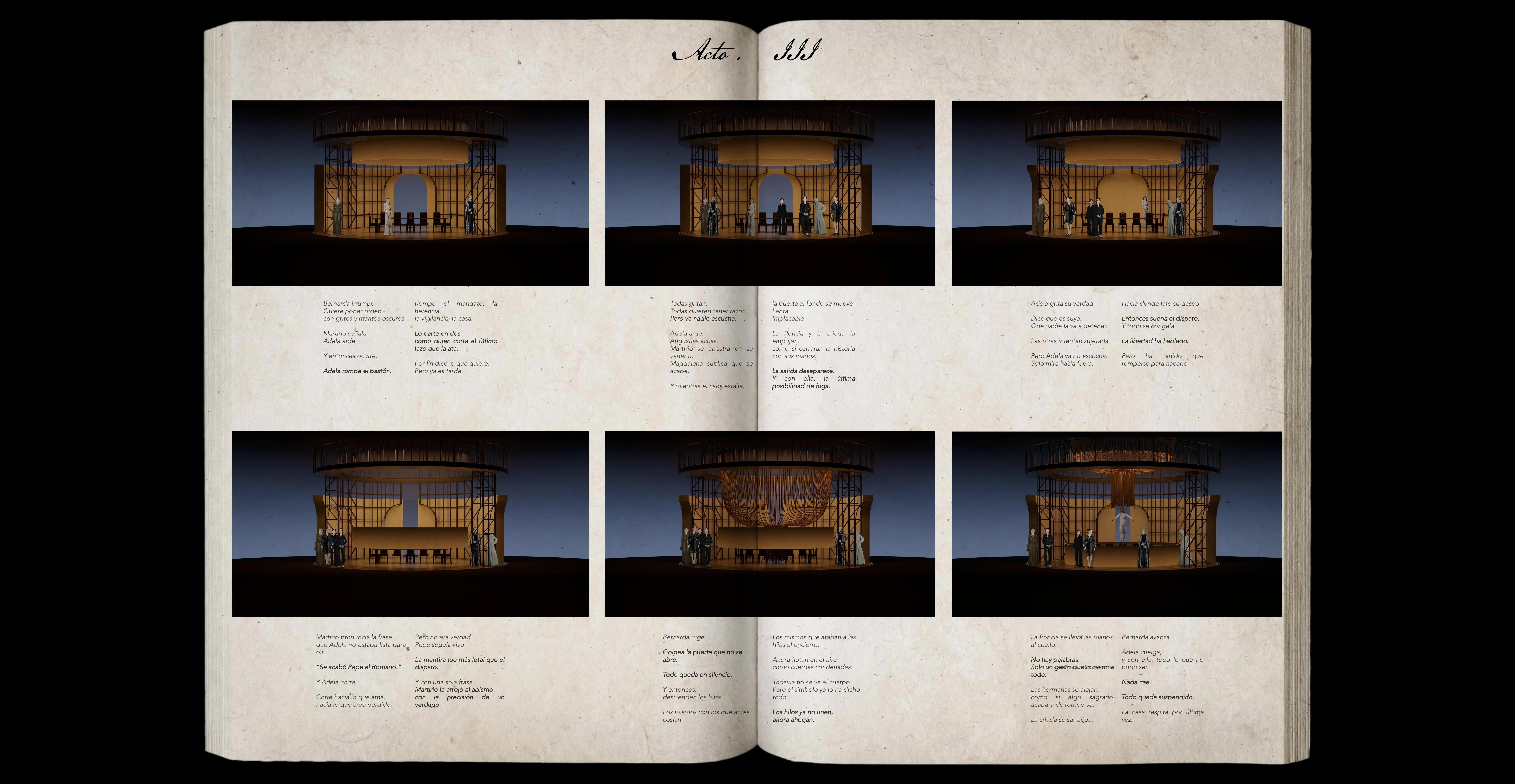La Casa de Bernarda Alba — Storyboard 8