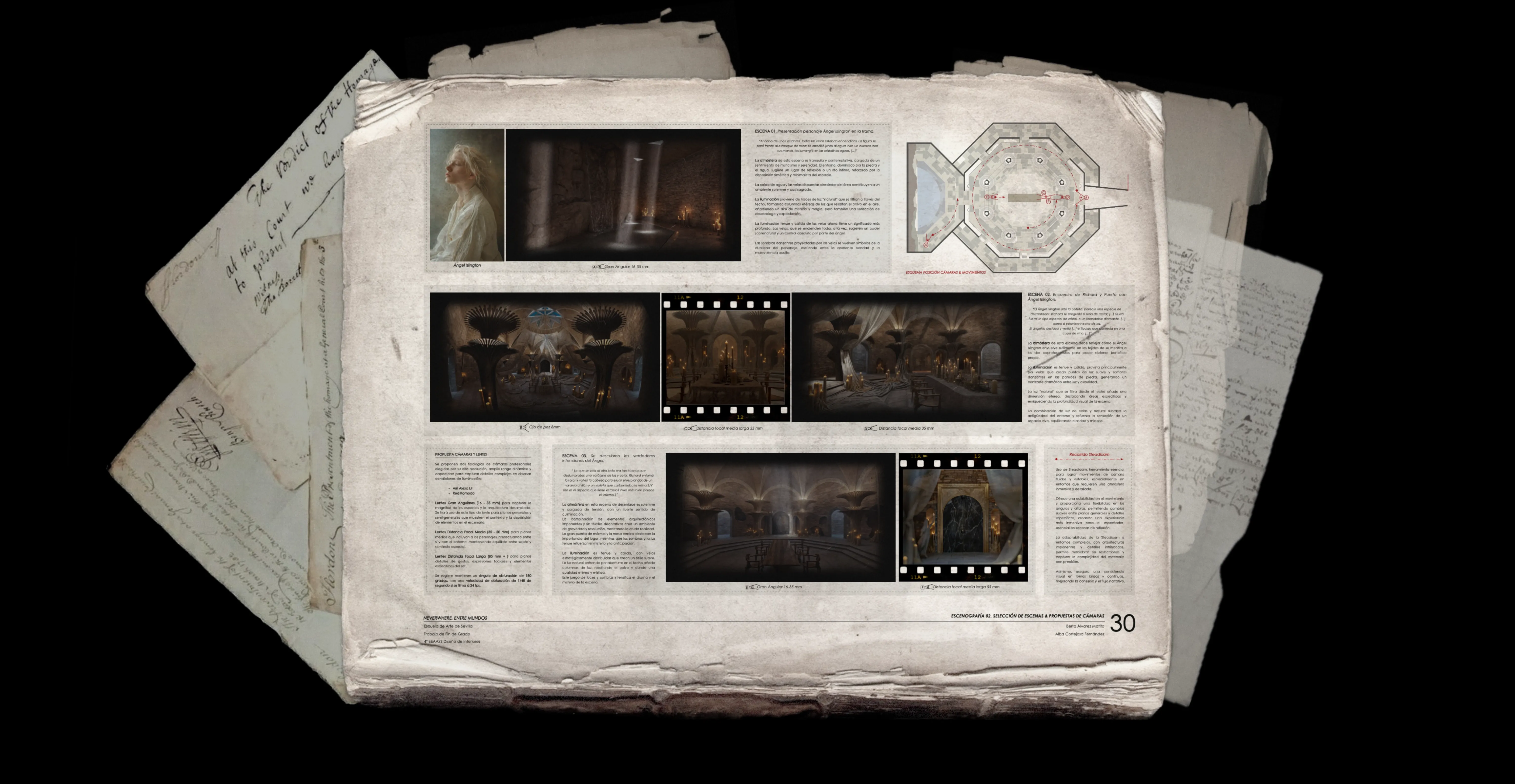 Neverwhere, Entre Mundos — Camera views 1